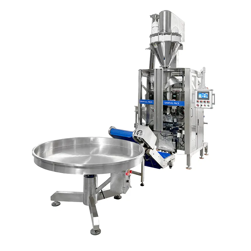 مسحوق الظهر ختم \ مجمعة حقيبة ففس آلة التعبئة