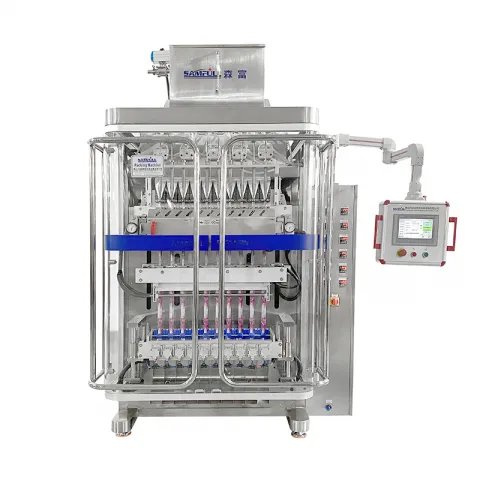 متعدد الطبقات السائل عودة ختم آلة التعبئة