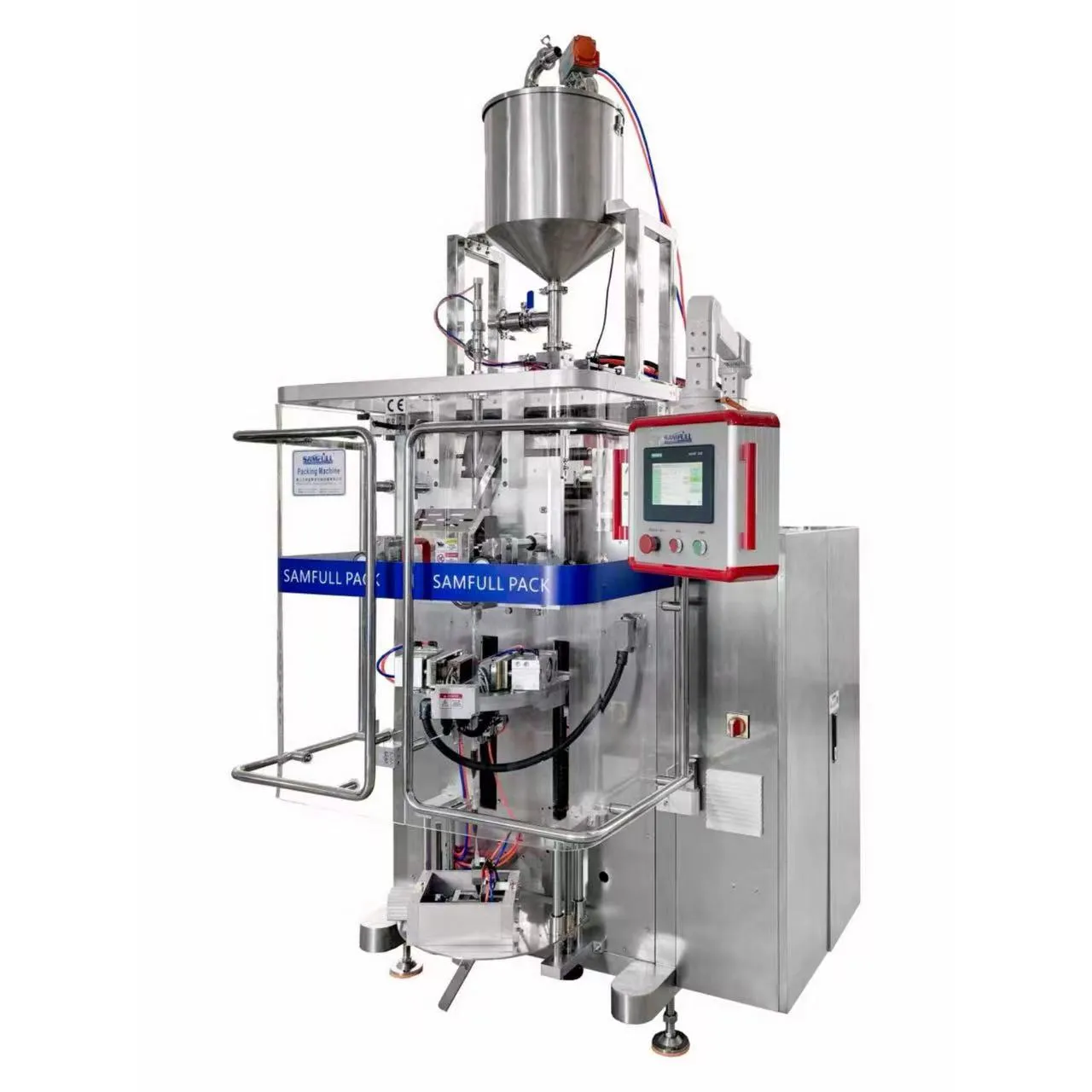 عرض الجانب الأيمن من حارة واحدة عصير العنب السائل آلة التعبئة والتغليف