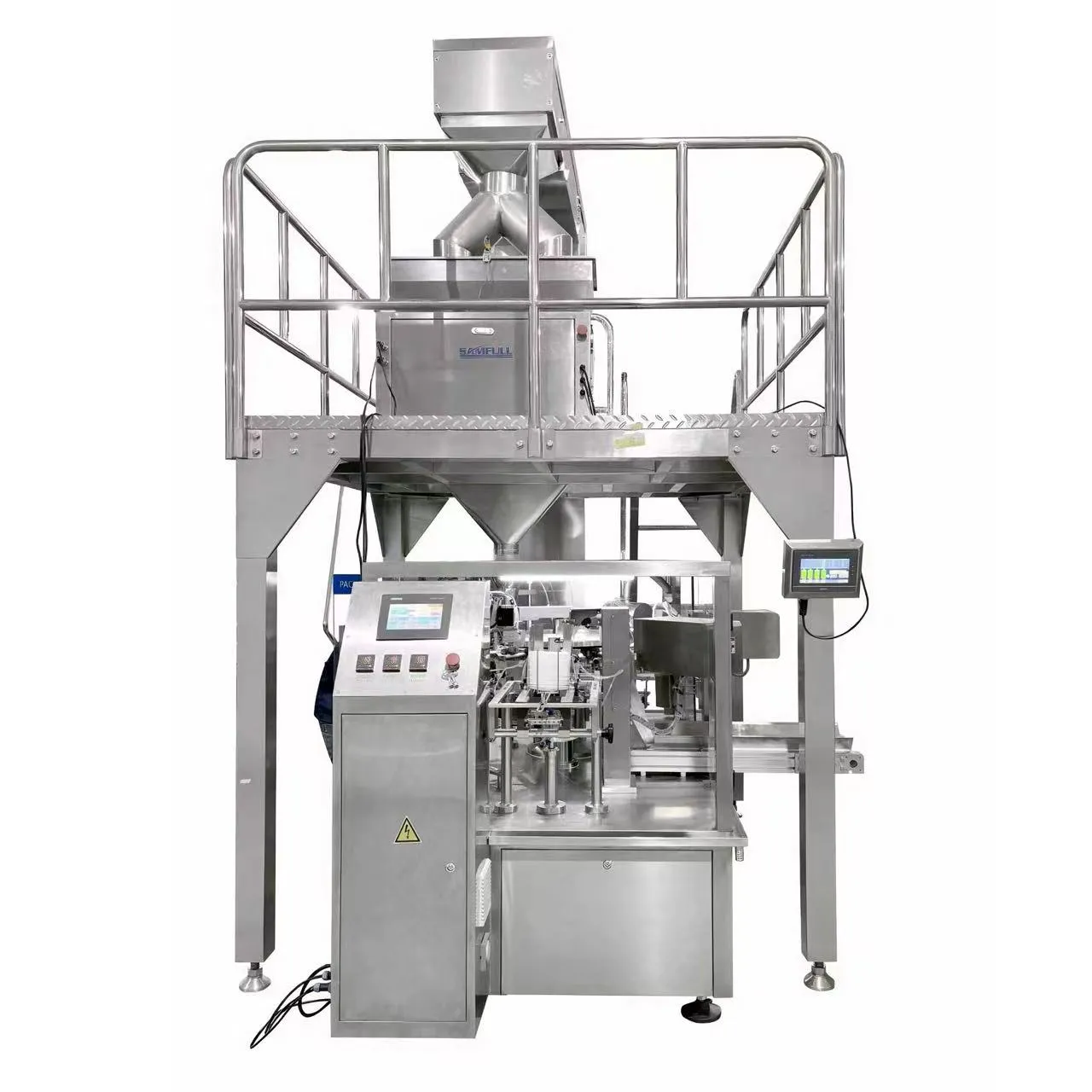 الوقوف دوق-باي الحقيبة ملء عملية الختم