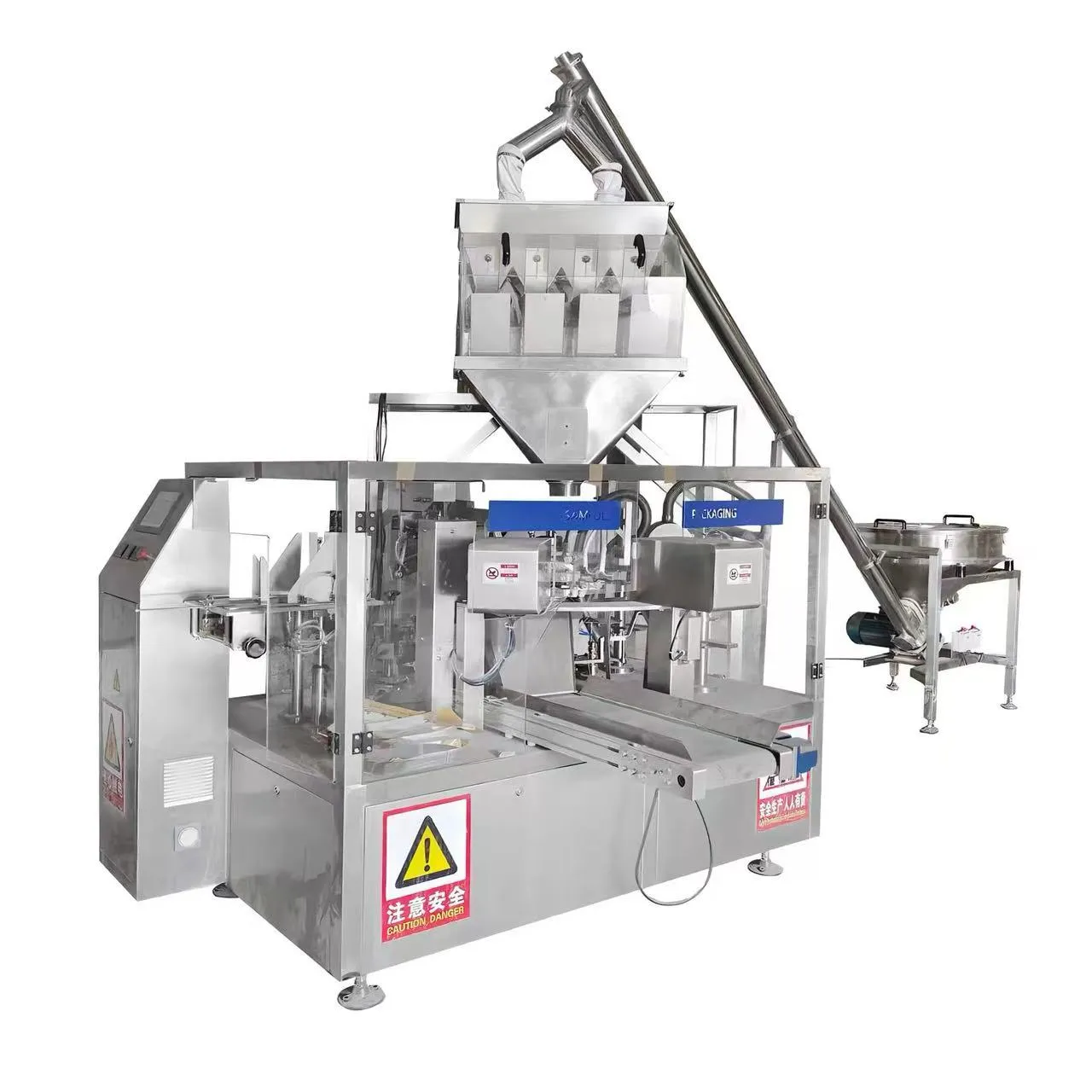 تغذية الحبيبية وختم التفاصيل لتغليف الحقيبة