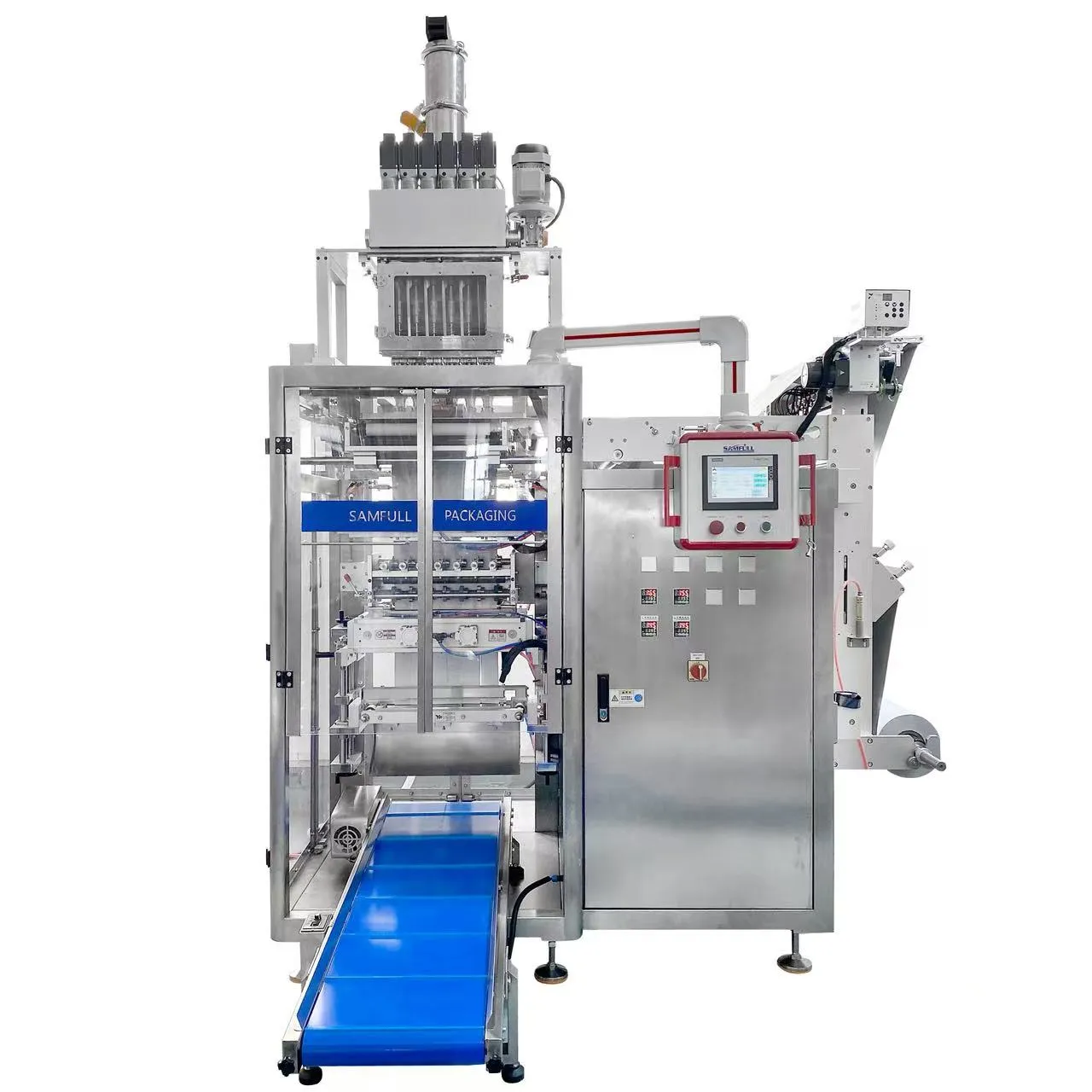 نظام ختم وقطع حزمة العصا لآلة تغليف كيس المسحوق