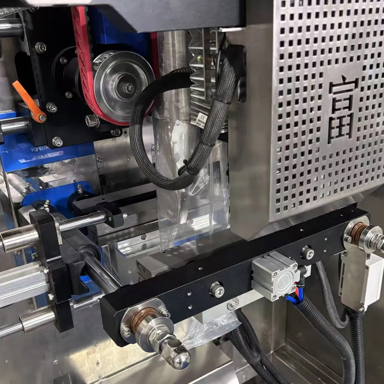 وحدة ختم الحرارة مستقرة لتغليف الحقيبة مسحوق