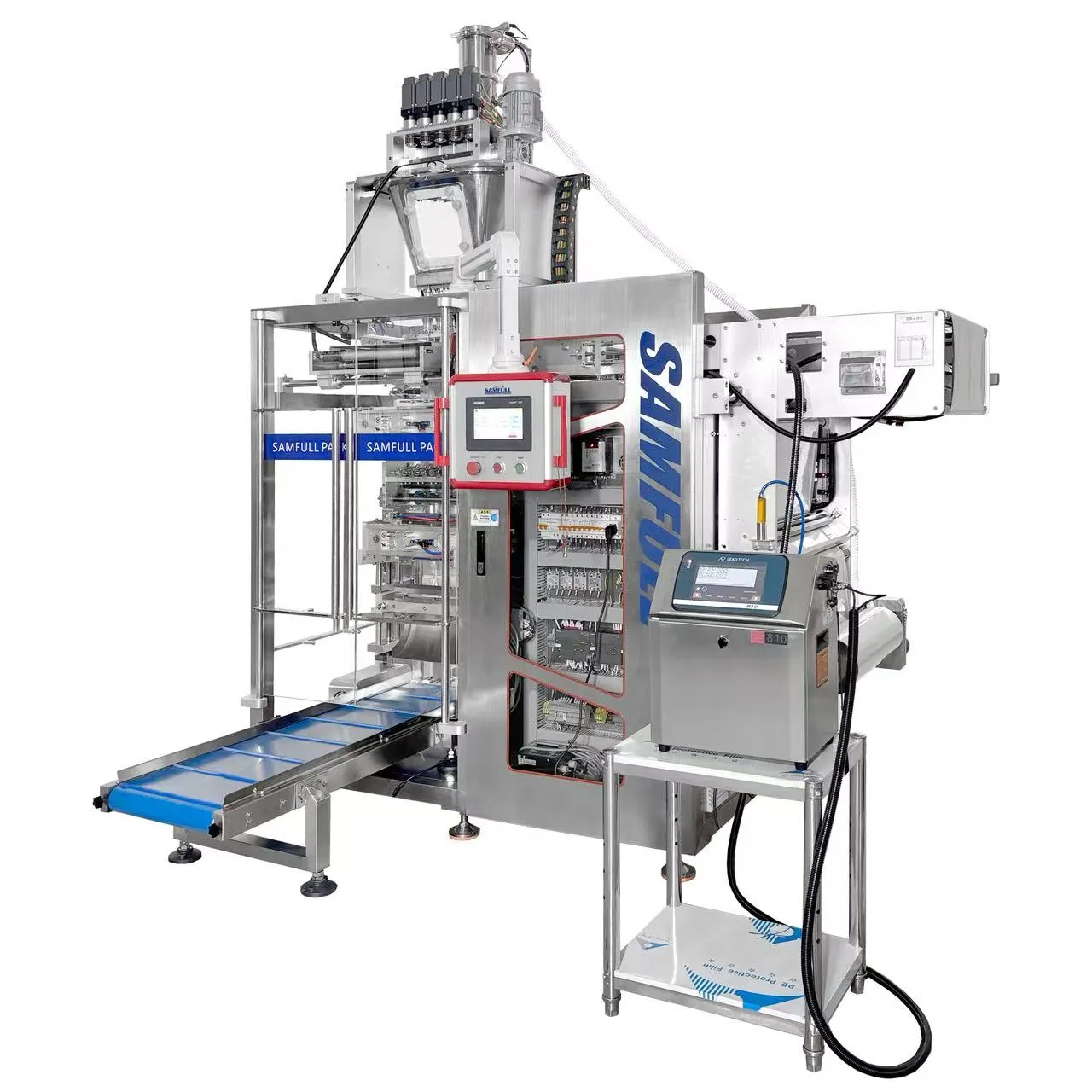 أكياس مسحوق الانتهاء مع ختم نظيفة