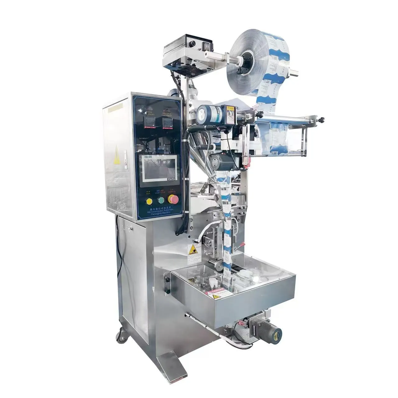 نظام تشكيل الأكياس العمودية المدمجة