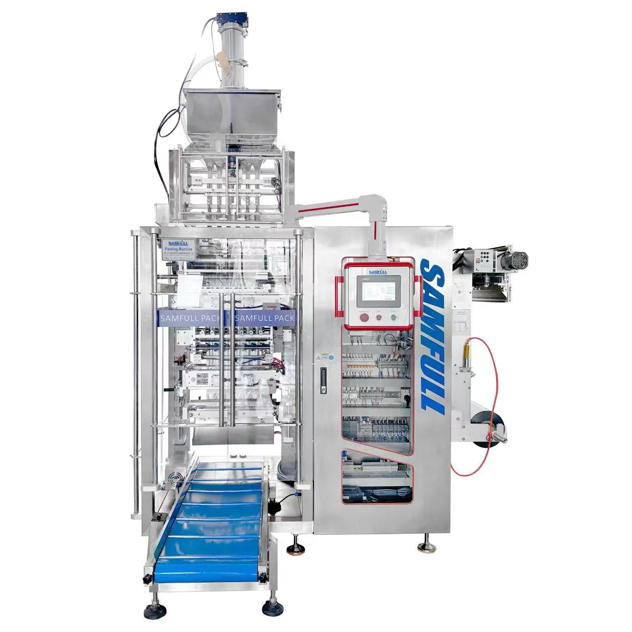 نظام جرعات دقيق لتغليف رقائق التوابل