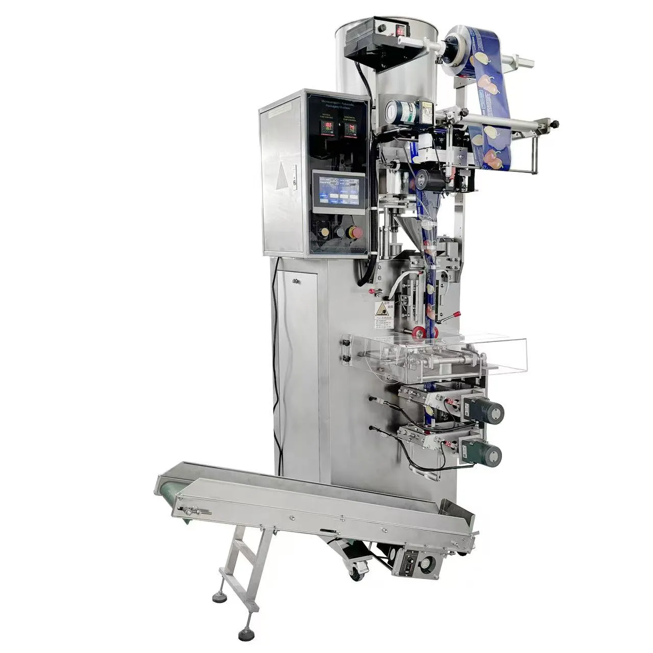 أكياس حبيبية مقطوعة ومختومة بشكل أنيق مع ترميز تاريخ اختياري وشقوق سهلة التمزيق.