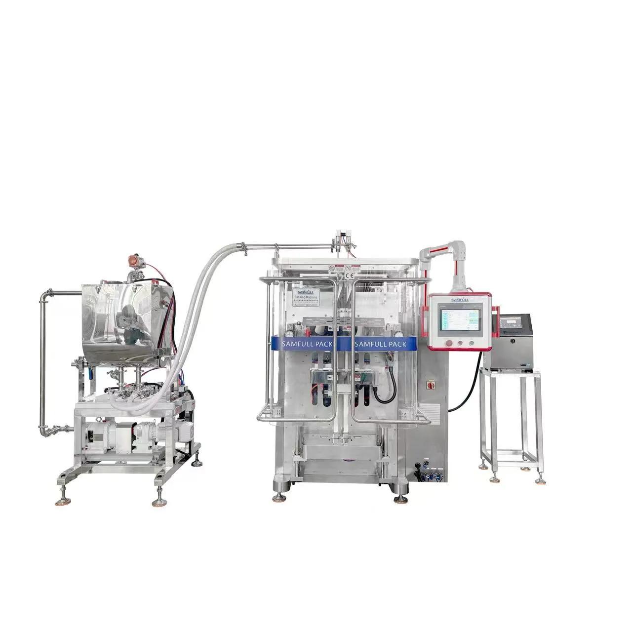 أكياس جاهزة غير منتظمة الشكل للصلصة والمنتجات السائلة