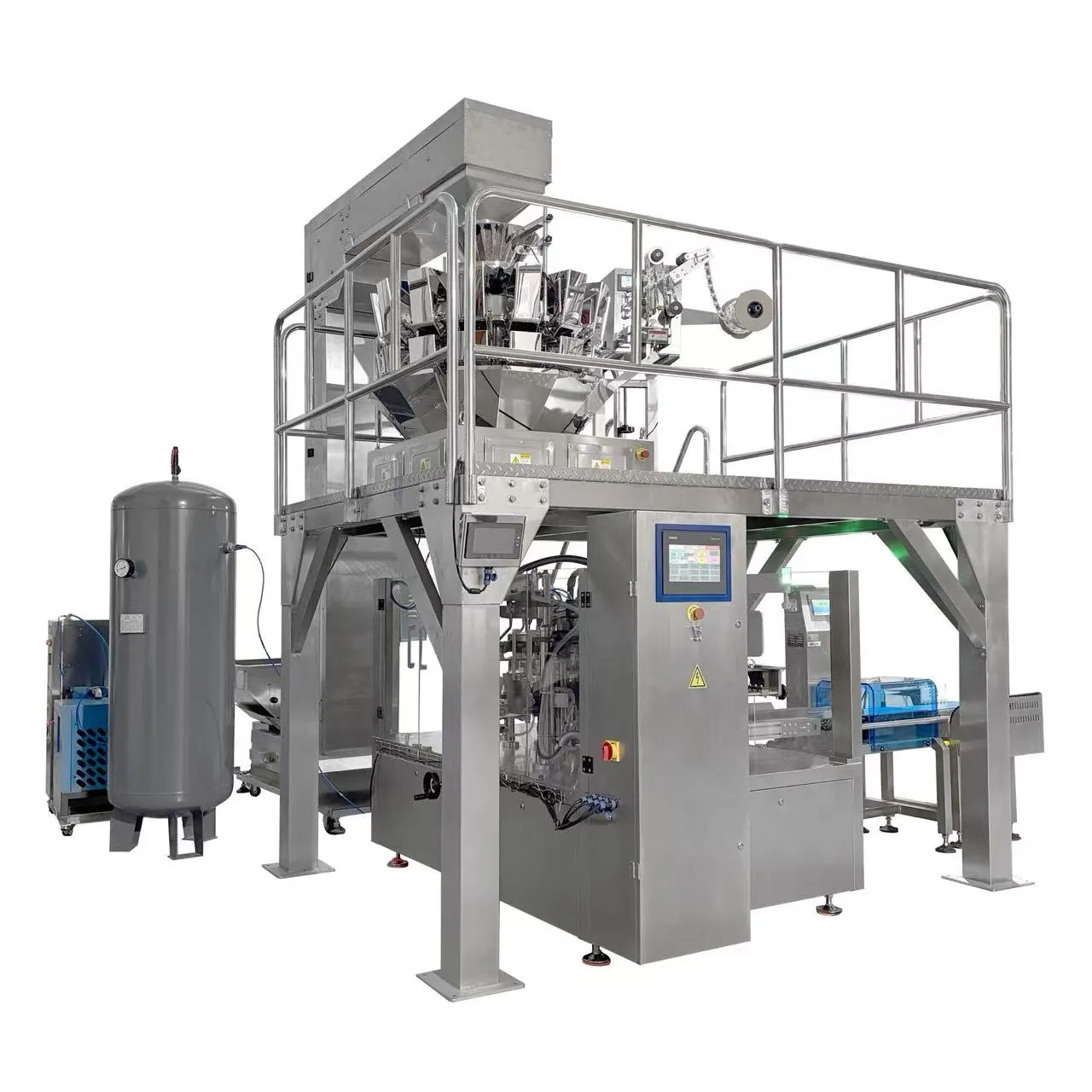 آلة تغليف الحقيبة الدوارة دوق-باي مسبقة الصنع لمسحوق الطعم الأرضي والخشن